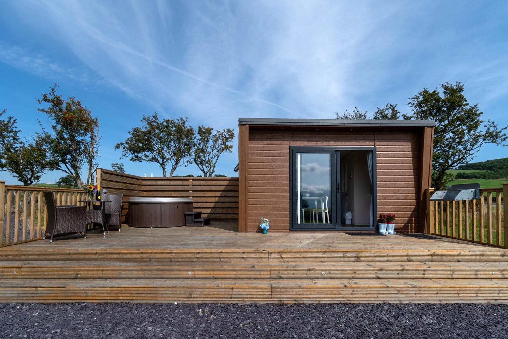 Waenfechan Glamping With Hot Tubs كولوين باي المظهر الخارجي الصورة